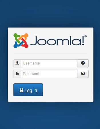 Joomla Administrator Login